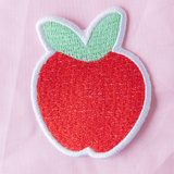 Preppy Apple Embroidery Patch
