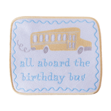 All Aboard the Birthday Bus Embroidered Patch