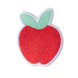 Preppy Apple Embroidery Patch